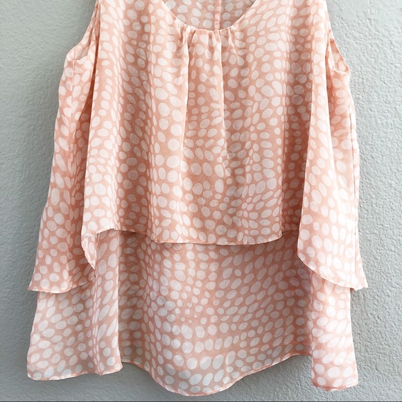 Forever 21 Peach Sleeveless Top. Sz Sm. - Picture 3 of 6